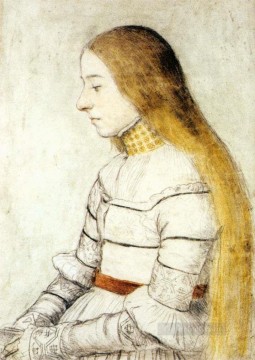  hans - Retrato de Anna Meyer Renacimiento Hans Holbein el Joven